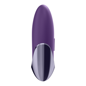 Side view of the Satisfyer Purple Pleasure Lay-on Vibrator