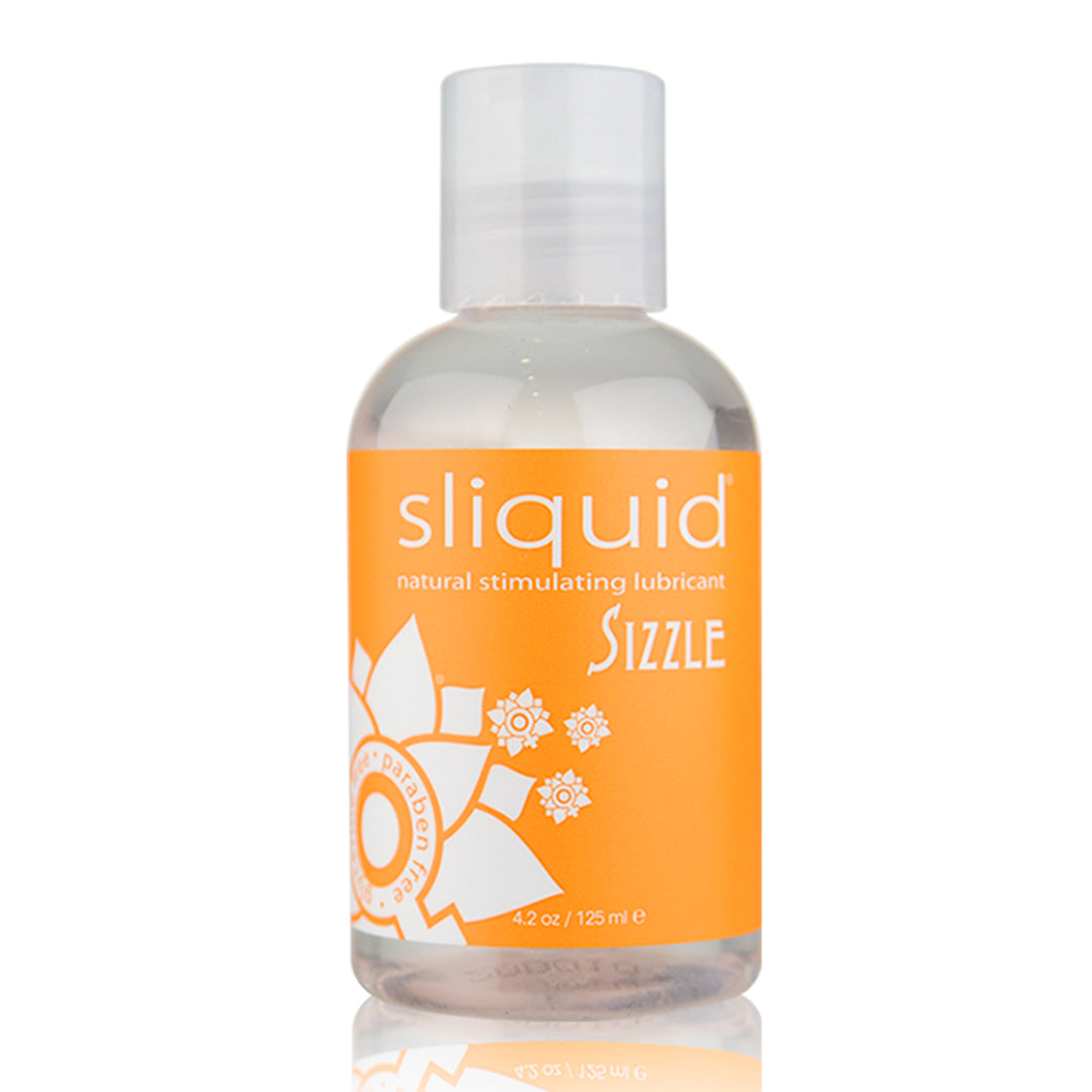 sliquid natural stimulating lubricant Sizzle 4.2 oz / 125 ml