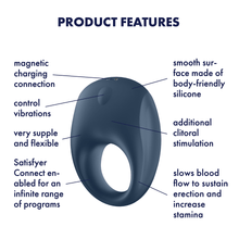 Load image into Gallery viewer, Satisfyer Strong One Ring Vibrator Description
