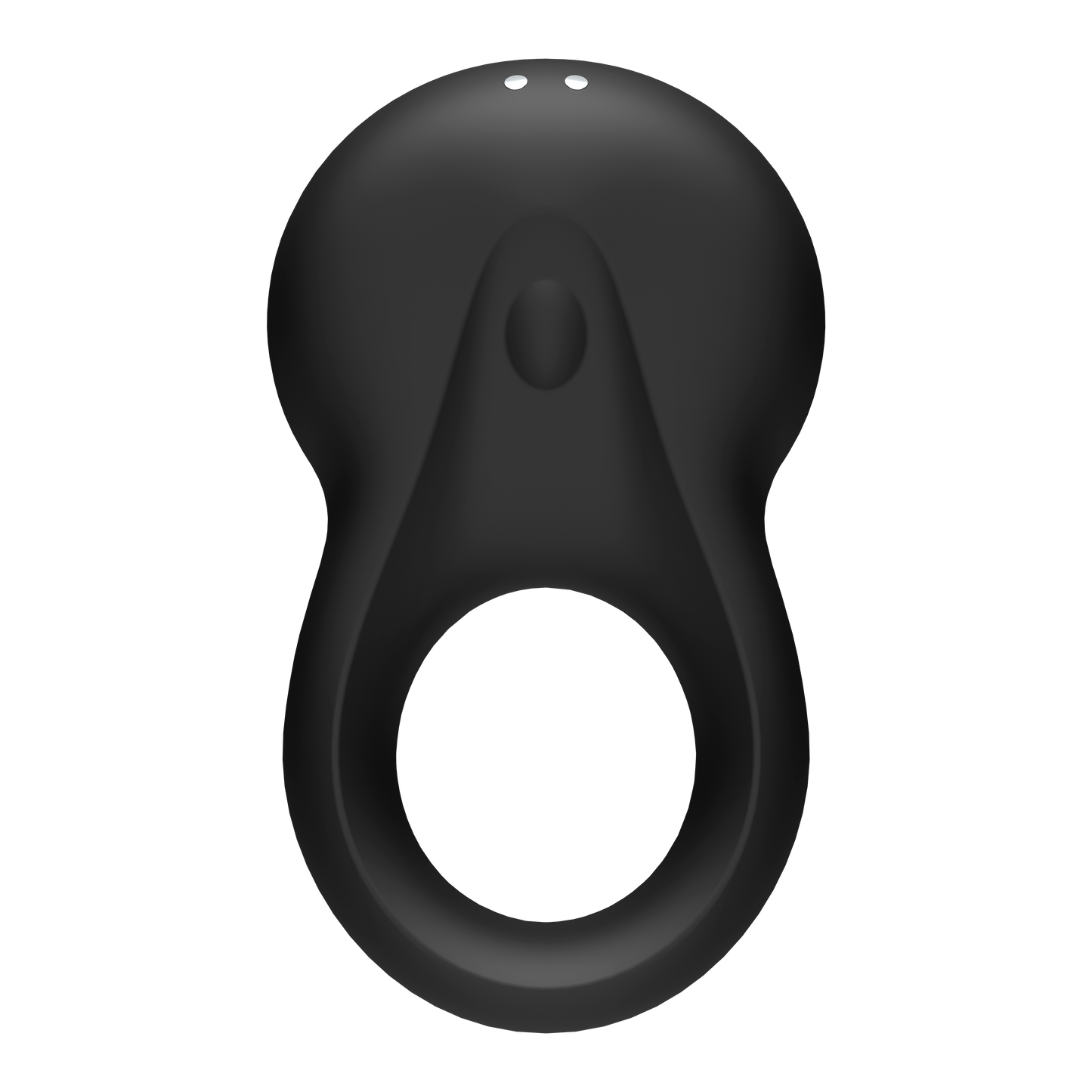 Bottom view of the Satisfyer Signet Ring Vibrator on the top is the charging port.