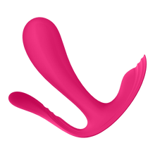 Load image into Gallery viewer, Side view of the Satisfyer Top Secret + Wearable Vibrator