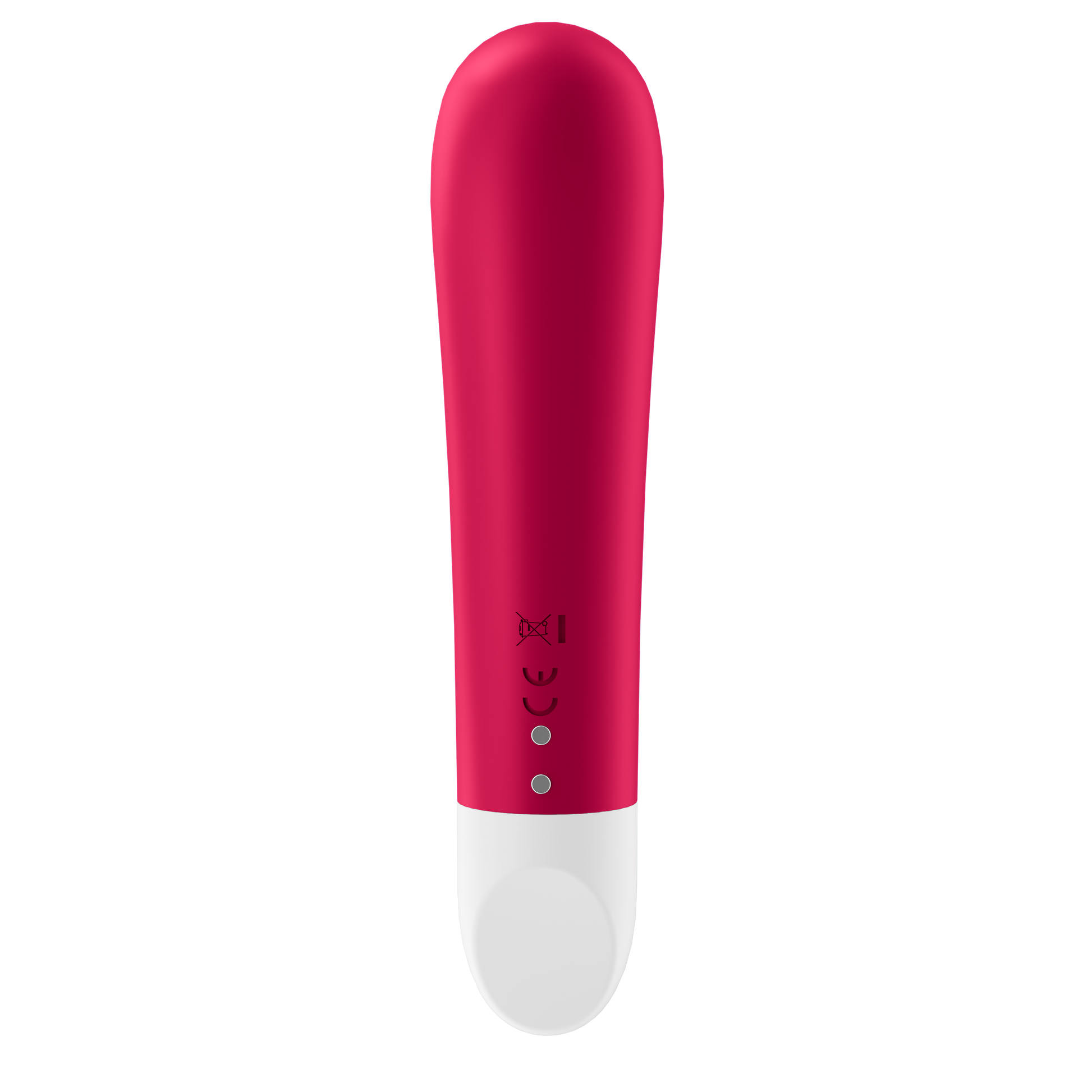 Back of the Satisfyer Ultra Power Bullet 1 Vibrator with the charging port visible on the lower part of the product.