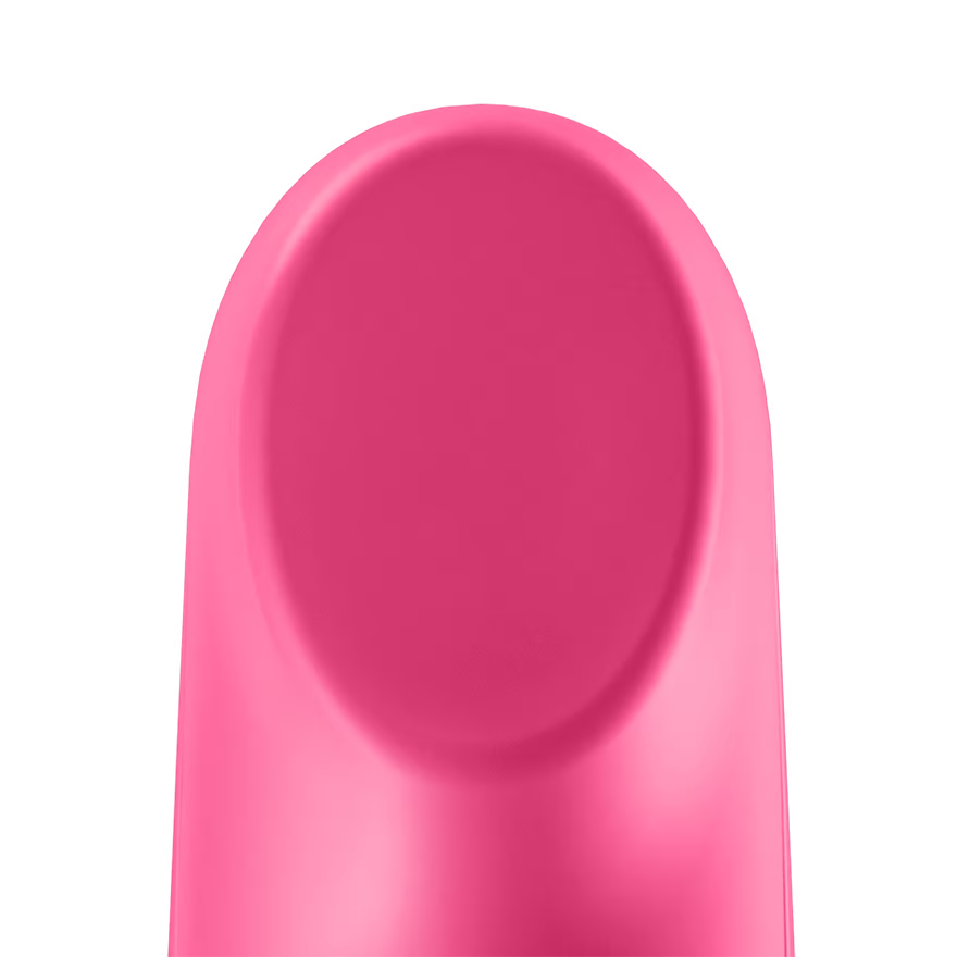 Close up on the upper front tip of the Satisfyer Ultra Power Bullet 3 Vibrator