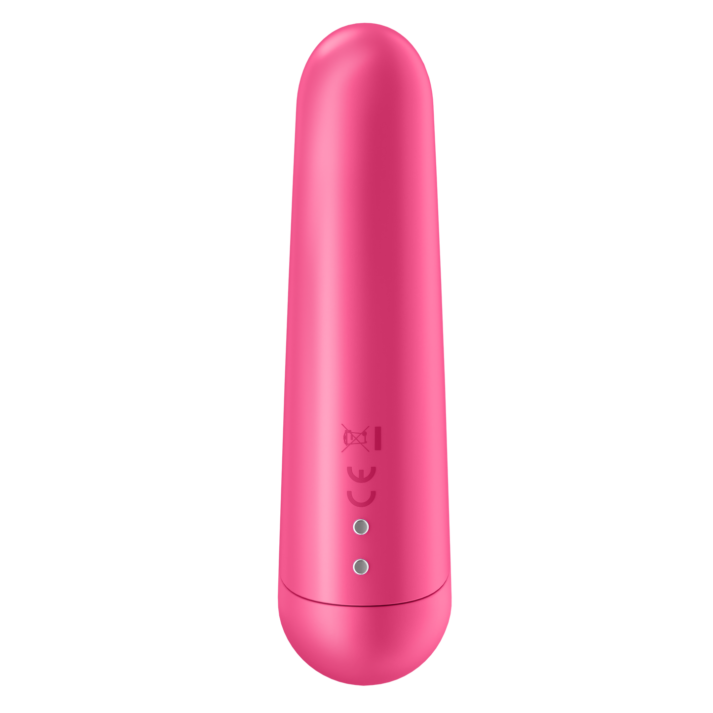 Back of the Satisfyer Ultra Power Bullet 3 Vibrator, the charging port is  on the lower part of the product.