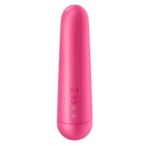 Back of the Satisfyer Ultra Power Bullet 3 Vibrator, the charging port is  on the lower part of the product.