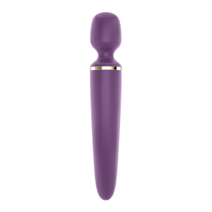 Back of the Satisfyer Wand-er Women purple Wand Vibrator